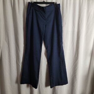 Apt. 9 Modern Fit Pants blue sz 12 stretch Rayon corpcore classic workwear EUC